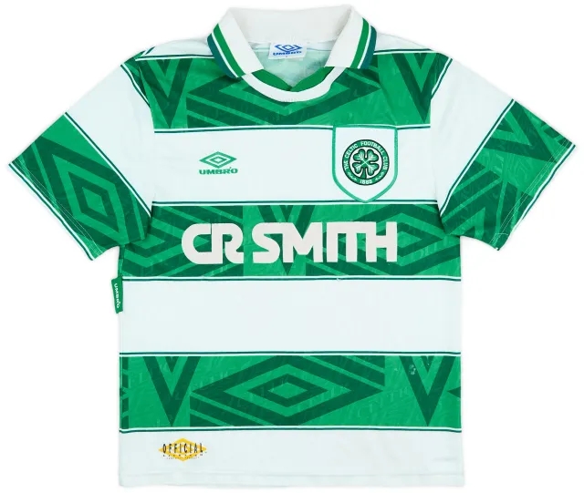 1993-95 Celtic Home Shirt - 6/10 - (S)