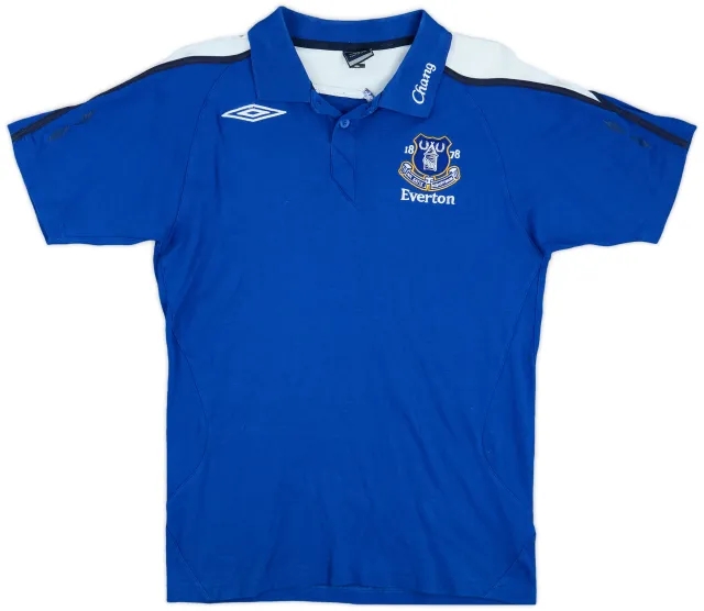 2007-08 Everton Umbro Polo Shirt - 8/10 - (M)