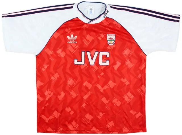 1990-92 Arsenal Home Shirt - 9/10 - (L/XL)