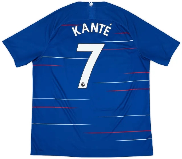 2018-19 Chelsea Home Shirt Kante #7 - 8/10 - (XL)