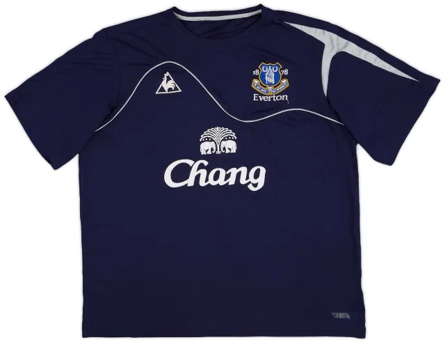 2009-10 Everton Le Coq Sportif Training Shirt - 7/10 - (XL)