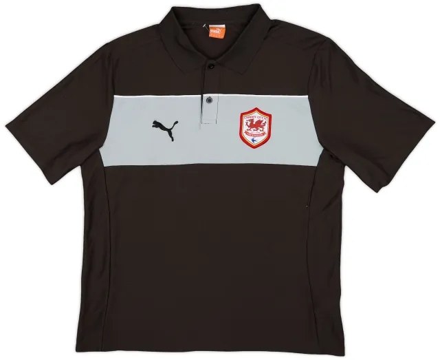 2012-13 Cardiff City Puma Polo Shirt - 9/10 - (XL)
