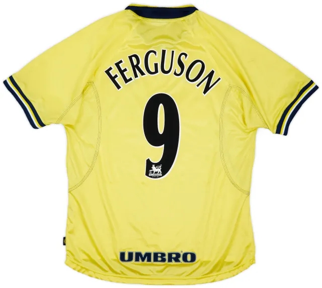 1998-99 Everton Third Shirt Ferguson #9 - 7/10 - (L)