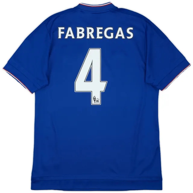 2015-16 Chelsea Home Shirt Fabregas #4 - 7/10 - (M)