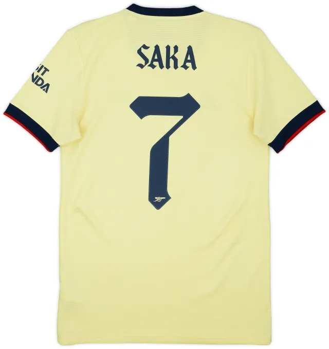 2021-22 Arsenal Away Shirt Saka #7 - 6/10 - (S)