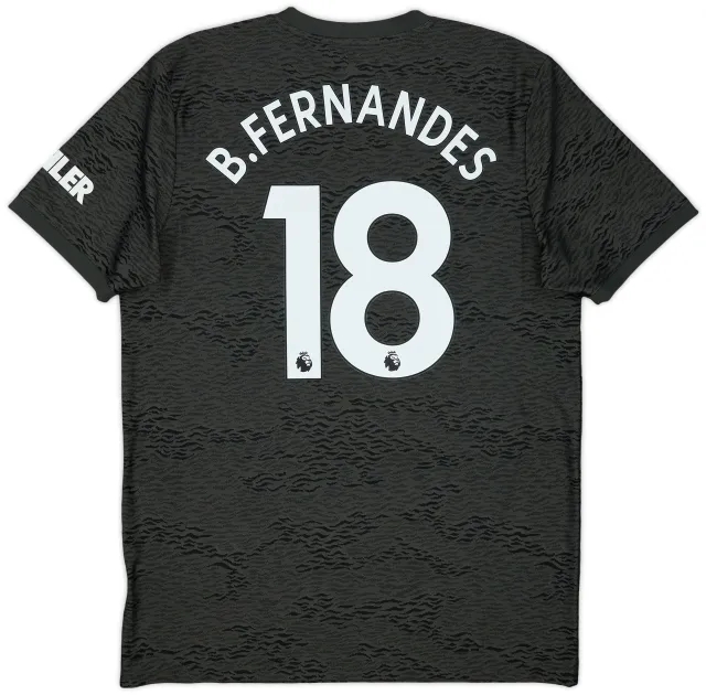 2020-21 Manchester United Away Shirt B.Fernandes #18 - 8/10 - (L)