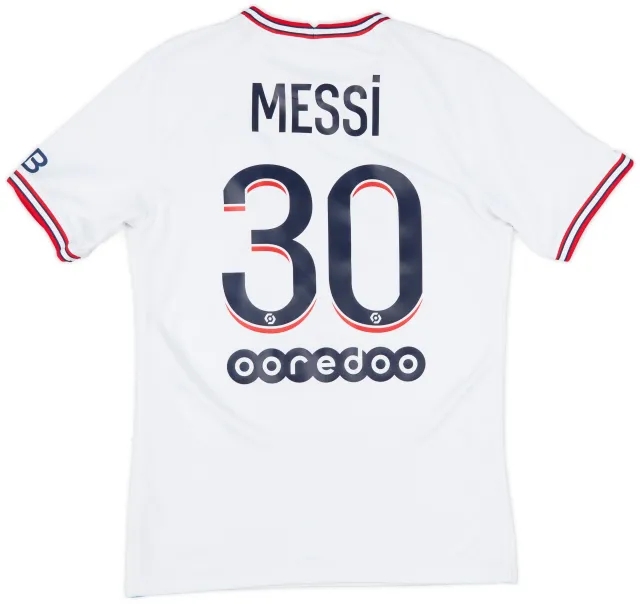 2021-22 Paris Saint-Germain Fourth Shirt Messi #10 - 8/10 - (S)