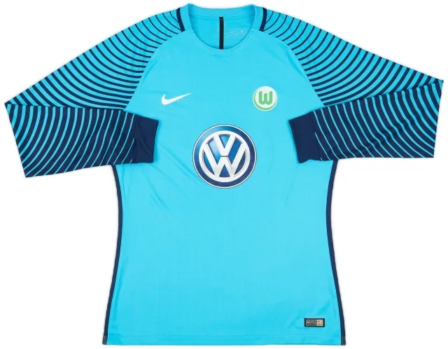 2016-17 Wolfsburg Player Issue GK Shirt - 8/10 - (XL)