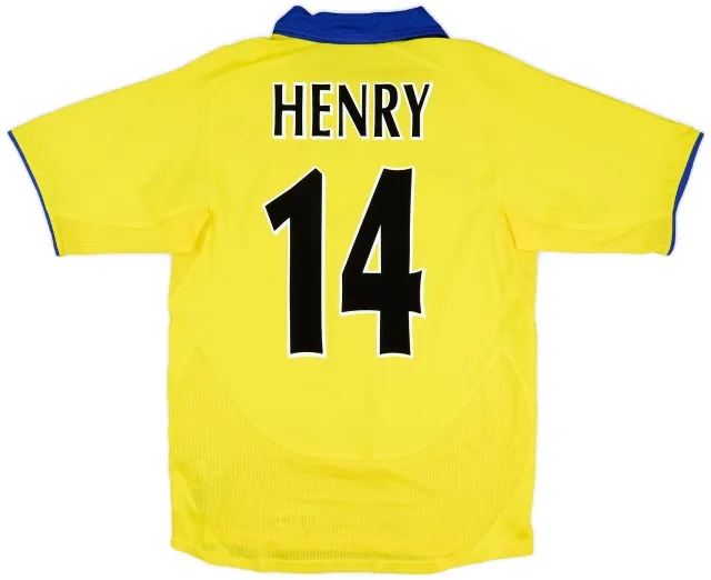 2003-05 Arsenal Away Shirt Henry #14 - 6/10 - (S)