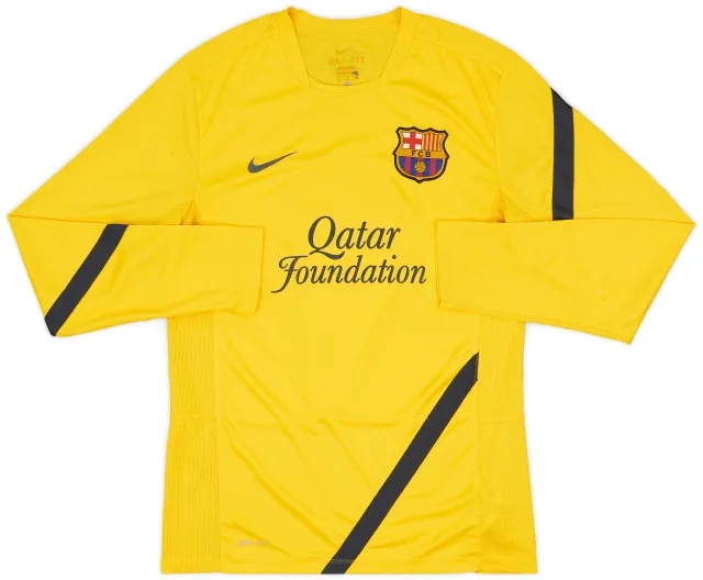 2011-12 Barcelona Nike Training L/S Shirt - 7/10 - (S)
