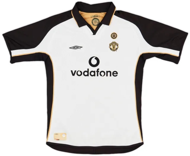 2001-02 Manchester United Centenary Away/Third Shirt - 6/10 - (XL.Boys)