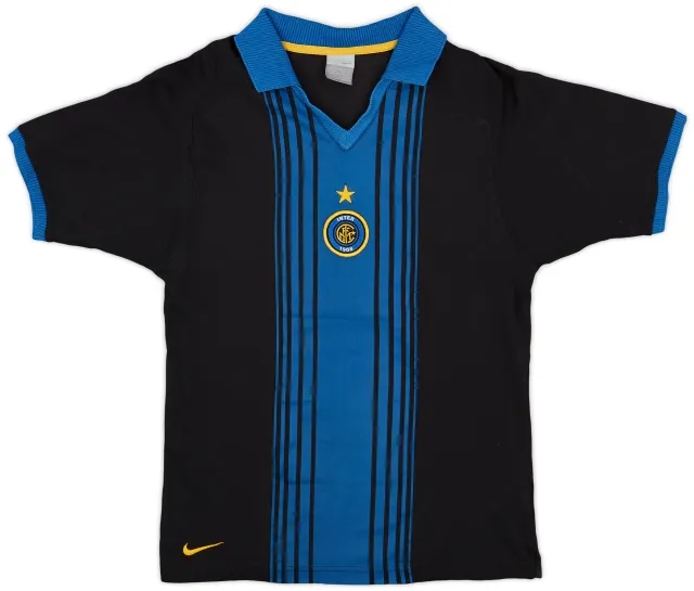 2005-06 Inter Milan Nike Polo Shirt - 7/10 - (M)