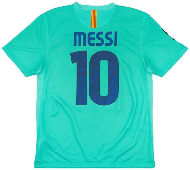 2010-11 Barcelona Away Shirt Messi #10 - 6/10 - (L)