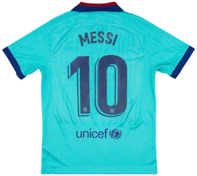 2019-20 Barcelona Third CL Shirt Messi #10 - 7/10 - (M)