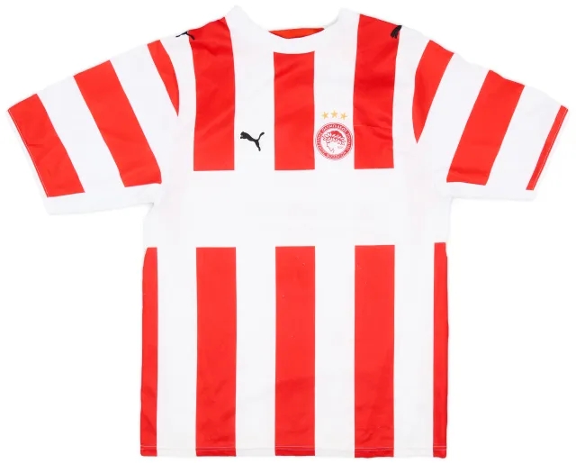 2006-07 Olympiakos Home Shirt - 7/10 - (M)