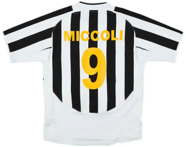 2004-05 Juventus Home Shirt Miccoli #9 - 6/10 - (L.Boys)