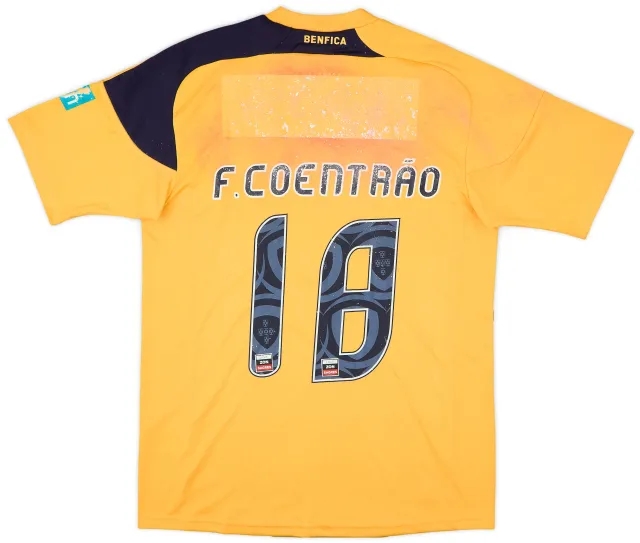 2010-11 Benfica Away Shirt F.Coentrao #18 - 4/10 - (XL.Boys)