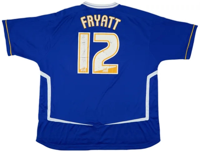 2005-06 Leicester City Home Shirt Fryatt #12 - 5/10 - (XXL)