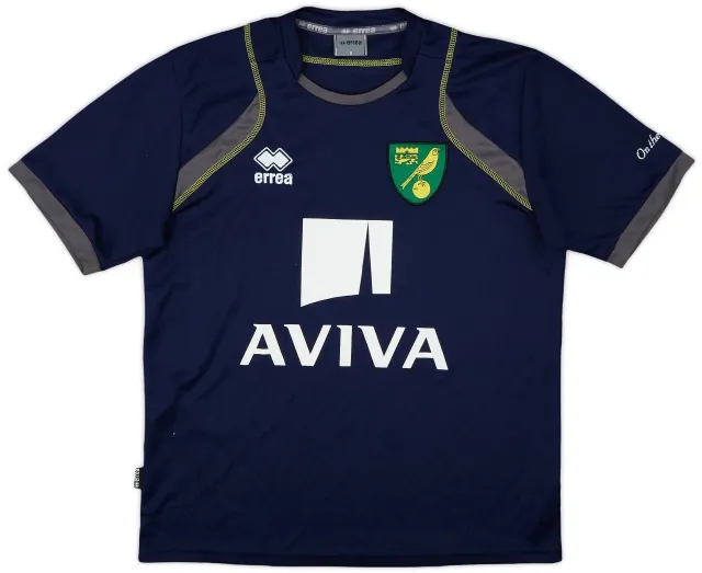 2011-12 Norwich Errea Training Shirt - 9/10 - (S)