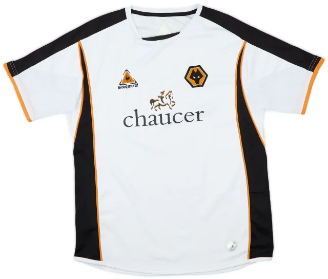 2006-07 Wolves Away Shirt - 8/10 - (XL.Boys)
