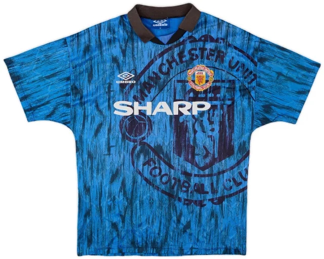 1992-93 Manchester United Away Shirt - 6/10 - (M)