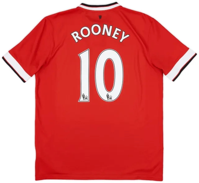 2014-15 Manchester United Home Shirt Rooney #10 - 5/10 - (L)