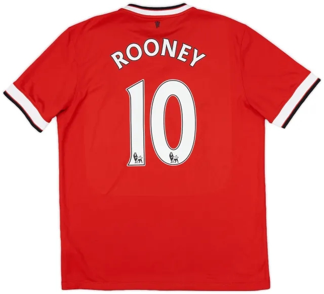 2014-15 Manchester United Home Shirt Rooney #10 - 6/10 - (L)