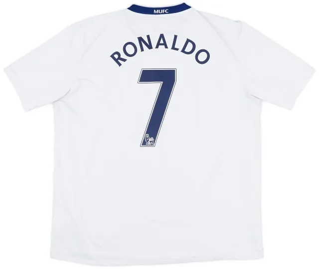 2008-10 Manchester United Away Shirt Ronaldo #7 - 5/10 - (XL)