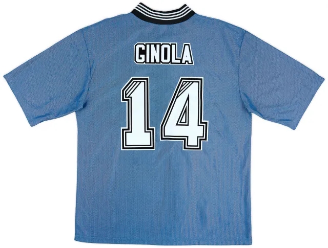 1996-97 Newcastle Away Shirt Ginola #14 - 9/10 - (XL)