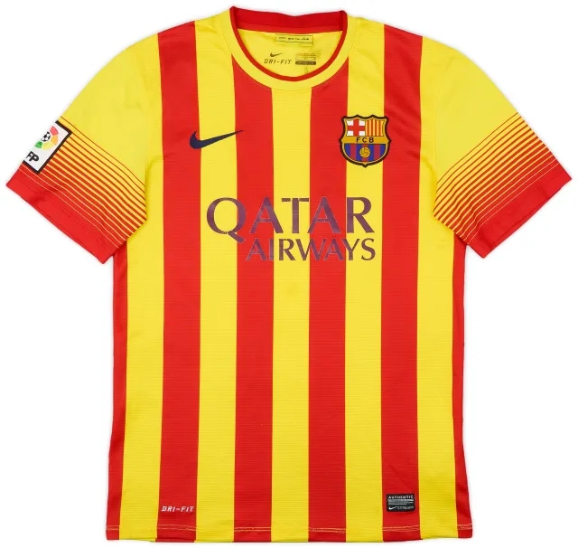 2013-15 Barcelona Away Shirt - 5/10 - (S)