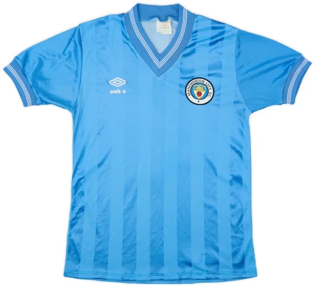 1983-85 Manchester City Home Shirt - 5/10 - (S)
