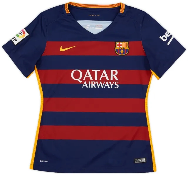 2015-16 Barcelona Home Shirt - 8/10 - (Women's M)