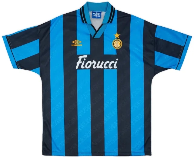 1994-95 Inter Milan Home Shirt - 9/10 - (XL)