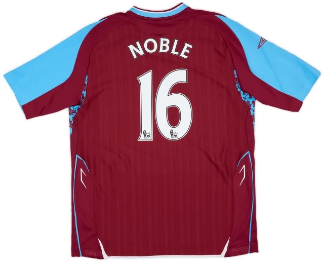 2007-08 West Ham Home Shirt Noble #16 - 6/10 - (XL)