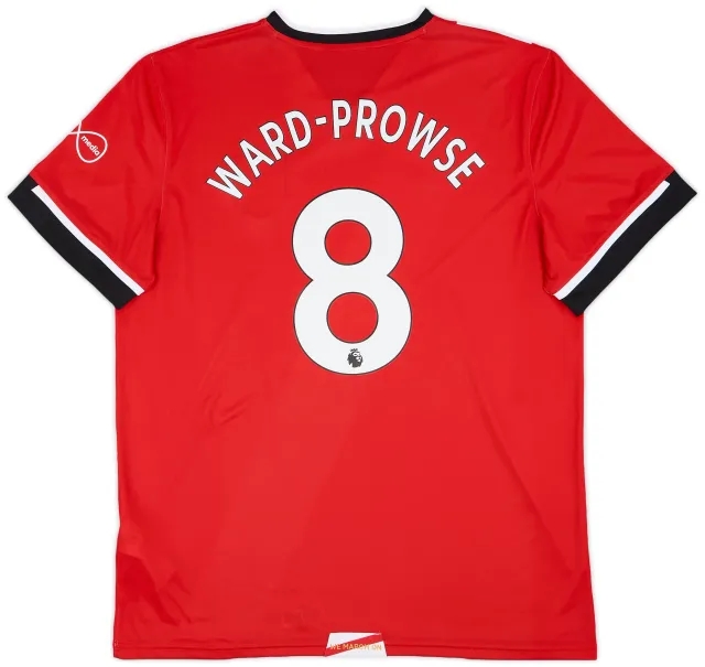 2020-21 Southampton Home Shirt Ward-Prowse #8 - 9/10 - (XL)