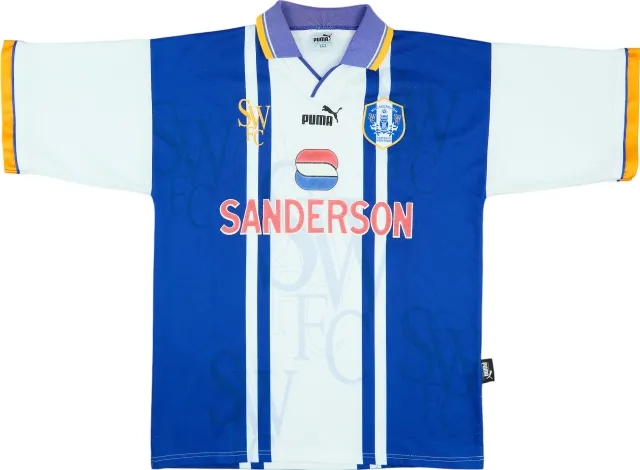 1995-97 Sheffield Wednesday Home Shirt - 7/10 - (L)