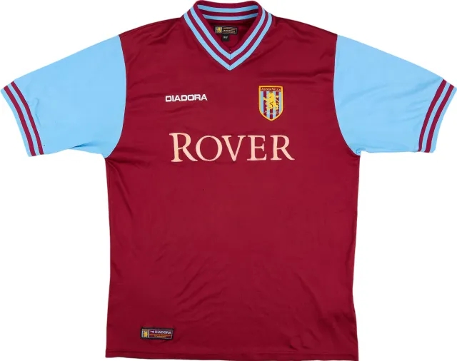 2002-03 Aston Villa Home Shirt - 5/10 - (M)
