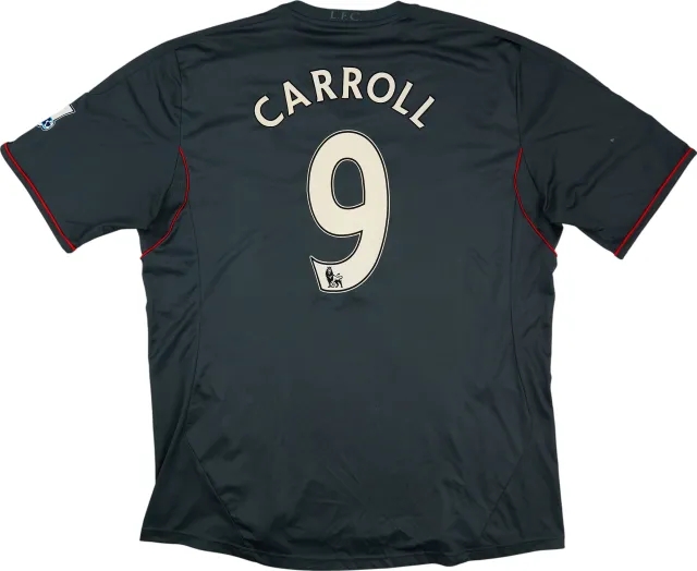 2011-12 Liverpool Away Shirt Carroll #9 - 4/10 - (3XL)