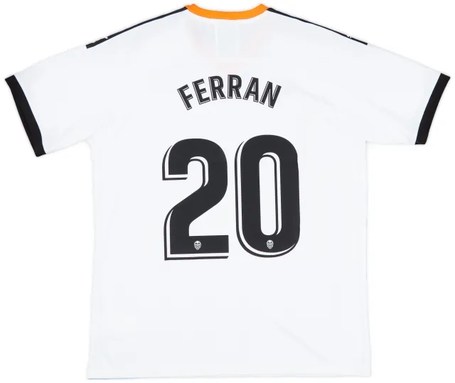 2019-20 Valencia Home Shirt Ferran #20 (XL)