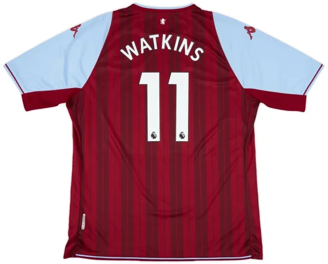 2021-22 Aston Villa Home Shirt Watkins #11 - 10/10 - (XXL)