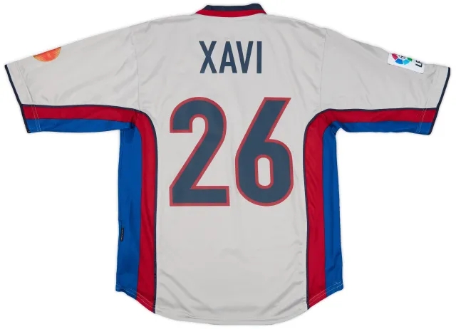 1998-01 Barcelona Away Shirt Xavi #26 - 8/10 - (M)