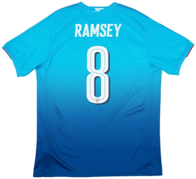 2017-18 Arsenal Away Shirt Ramsey #8 - 8/10 - (L)