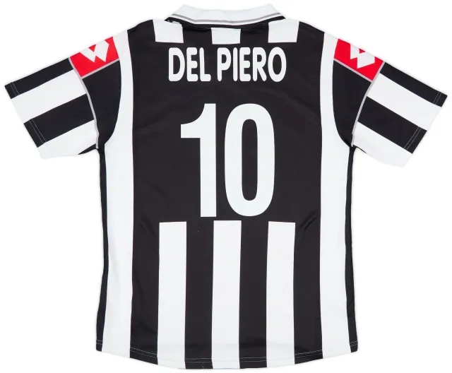 2001-02 Juventus Home Shirt Del Piero #10 - 8/10 - (L)