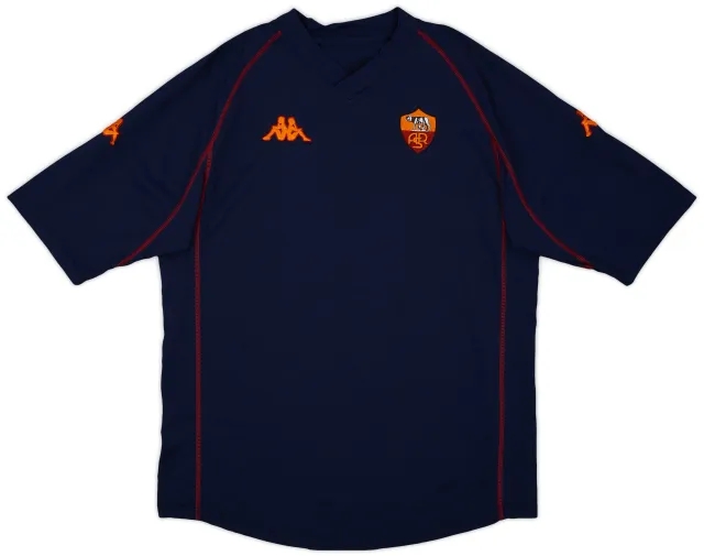 2002-03 Roma Kappa Training Shirt - 6/10 - (XL)