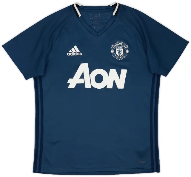 2016-17 Manchester United adizero Training Shirt - 7/10 - (M)