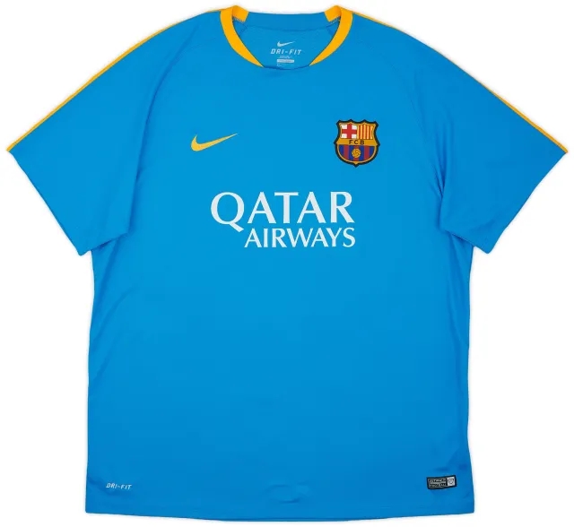 2015-16 Barcelona Nike Training Shirt - 8/10 - (XXL)