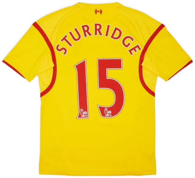 2014-15 Liverpool Away Shirt Sturridge #15 - 6/10 - (M)