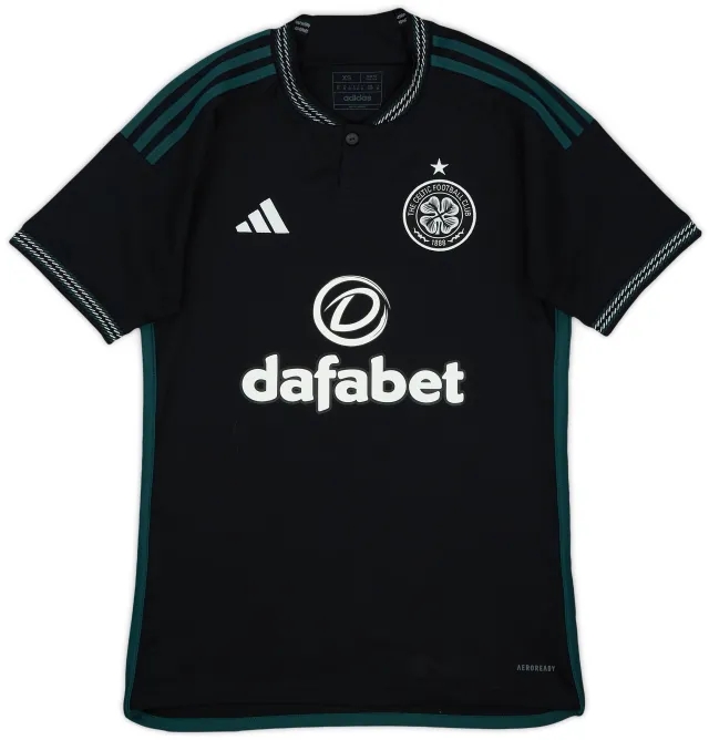 2023-24 Celtic Away Shirt - 8/10 - (XS)