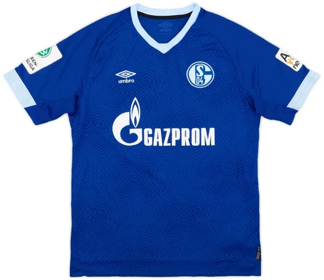2018-19 Schalke Match Issue Home Shirt #15