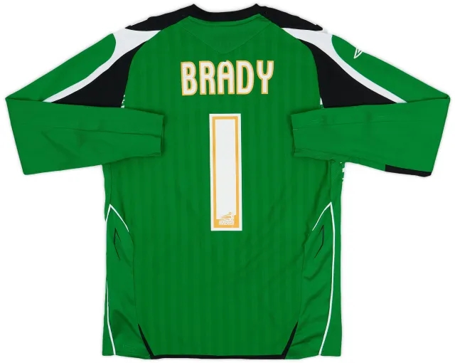 2007-08 Nottingham Forest GK Shirt Brady #1 - 7/10 - (XL.Boys)